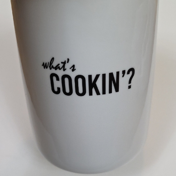 White Ceramic Utensil Holder - Macy's - Picture 5 of 6